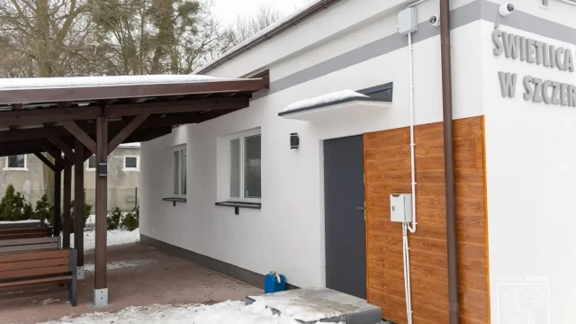 Tczew - Świetlica w Szczerbięcinie po liftingu