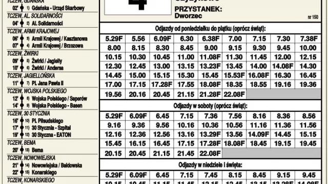 Tczew - Zobacz, według jakiego rozkładu pojadą autobusy Meteora. Jakie zmiany?