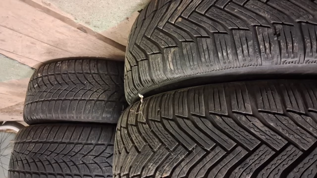 Tczew - Opony zimowe 205x55x16 cali felgi stalowe