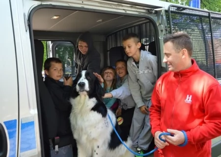 Tczew - Ogrody Nadziei. Policjanci wspierali chorych
