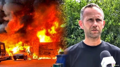 Tczew - W pożarze stracił rodzinę i cały dobytek - dzięki ludzkiej pomocy próbuje stanąć na nogi