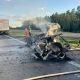 Tczew - Tragedia na A1. Płoną ciężarówki, nie żyje mężczyzna [AKTUALIZACJA]