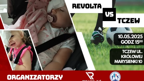 Tczew - Charytatywny Mecz Piłkarski dla Lenki