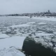Tczew - Wisła - płyną kry