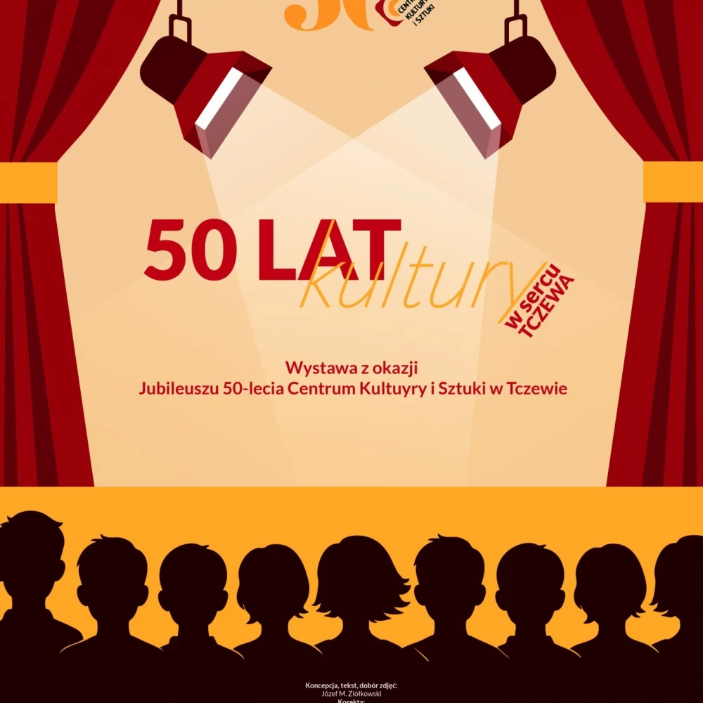 "50 lat kultury w sercu Tczewa" - Wystawa plenerowa z okazji Jubileuszu 50-lecia działalności Centrum Kultury i Sztuki w Tczewie