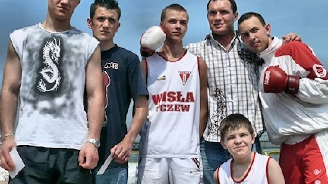 Albert Sosnowski odwiedził pięściarzy Wisły