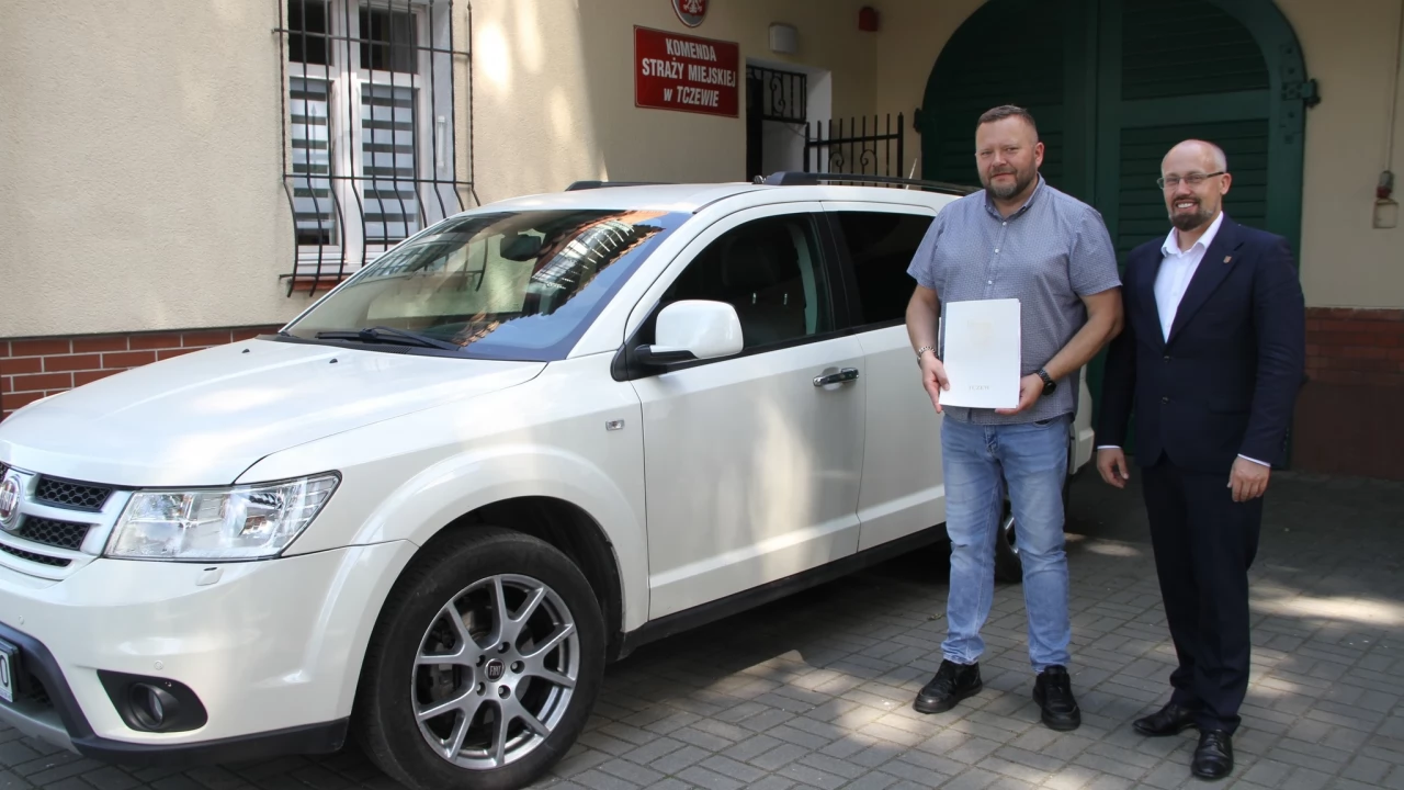 Dawne prezydenckie auto pojechało do Malborka