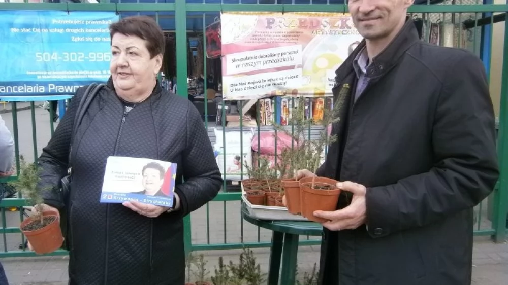 Henryka Krzywonos odwiedziła Tczew
