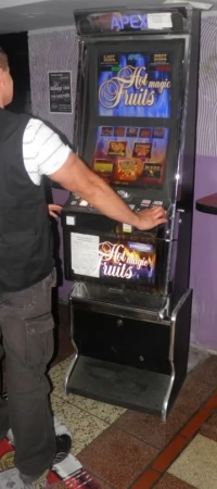 Automat został zarekwirowany