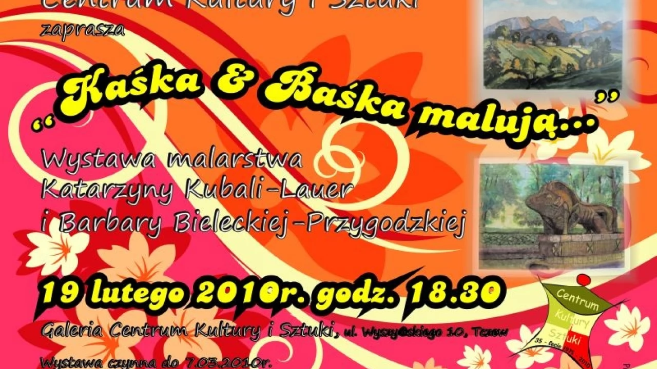 Kaśka i Baśka malują
