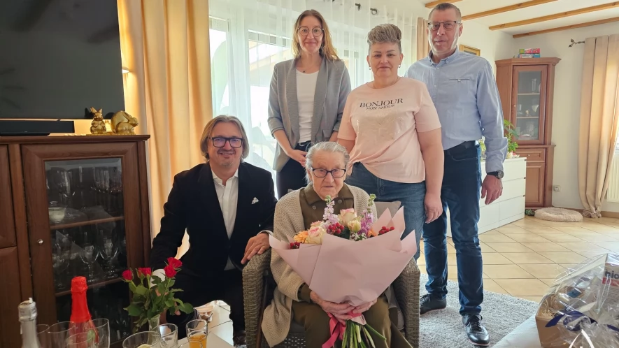 Mieszkanka Międzyłęża skończyła 102 lata!