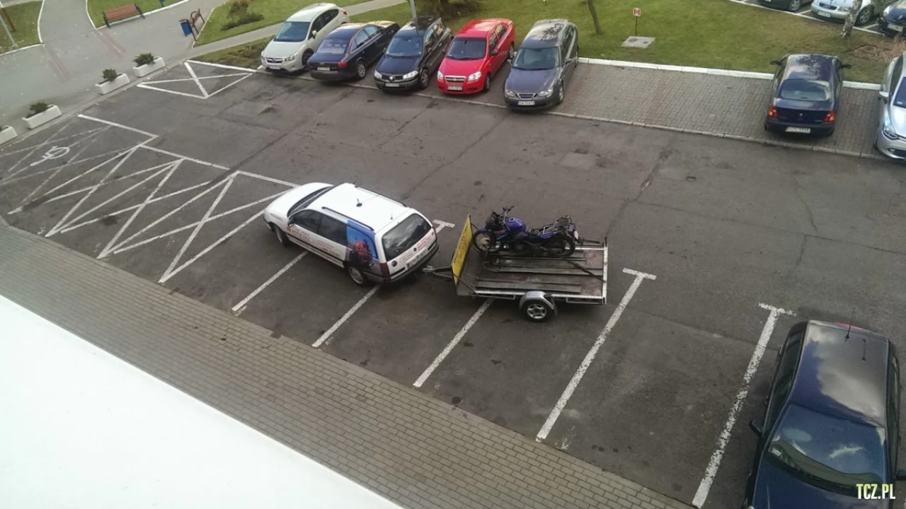 Październikowy miszczu parkowania...