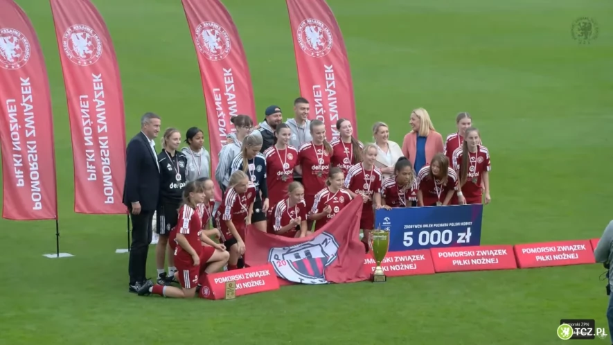Pogoń II Tczew pokonała KS Pszczółki w finale Pucharu Polski Kobiet w piłce nożnej na szczeblu wojewódzkim