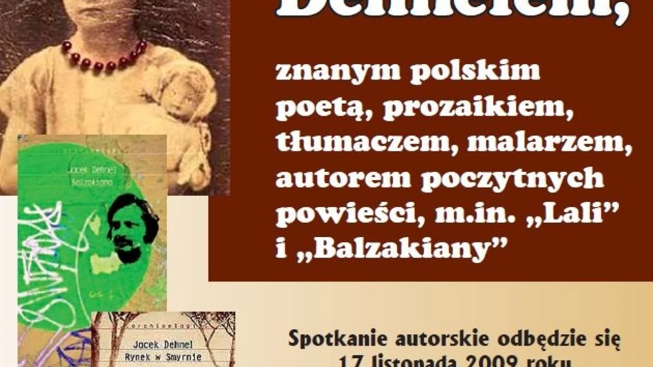 Spotkanie z Jackiem Dehnelem