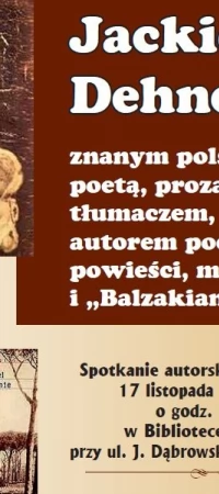 Spotkanie z Jackiem Dehnelem