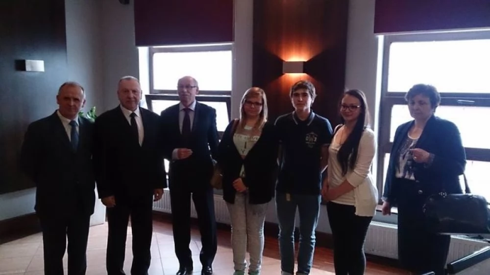 Unijny komisarz gościł w Tczewie