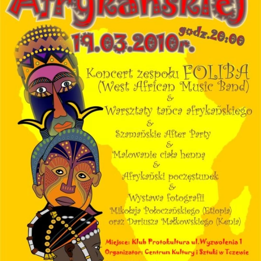 Wieczór kultury afrykańskiej