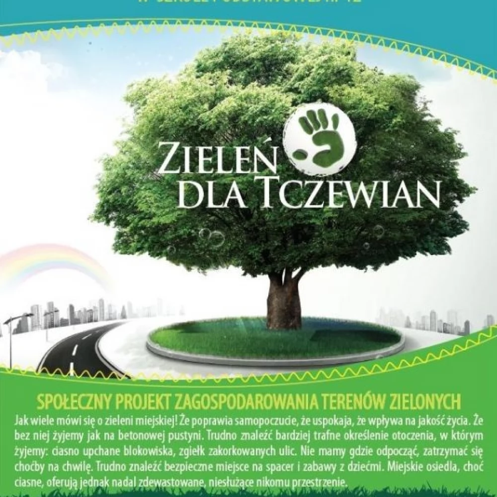 "Zieleń dla tczewian" - przyjdź i pokaż swój pomysł