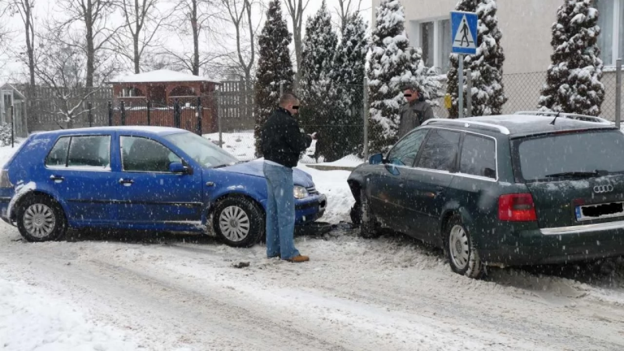 Zimowe stłuczki
