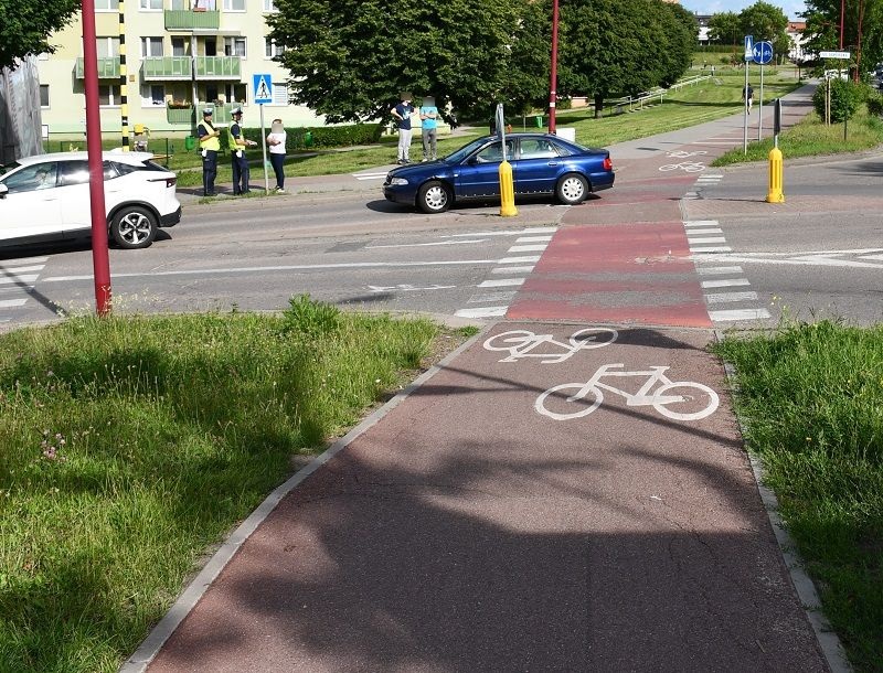Nie ustąpiła pierwszeństwa rowerzyście. 50-latek trafił do szpitala - Aktualności