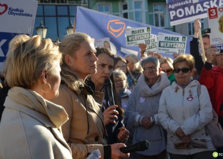 Tczew - Zachęcali kobiety do udziału w wyborach
