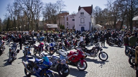 Tczew - Moto Plachandry - święto motocyklistów w Pelplinie