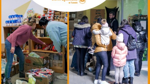 Tczew - "Dobra Półka" - żywność dla Uchodźców z Ukrainy