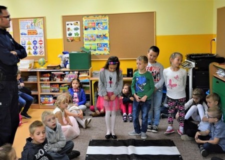 Tczew - Dzielnicowy spotkał się z pierwszoklasistami