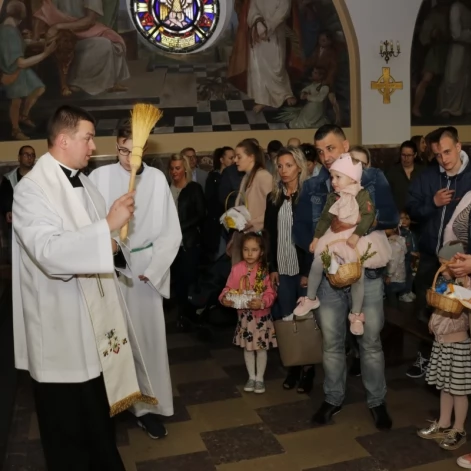 Tczew - Święcenie pokarmów w tczewskich kościołach