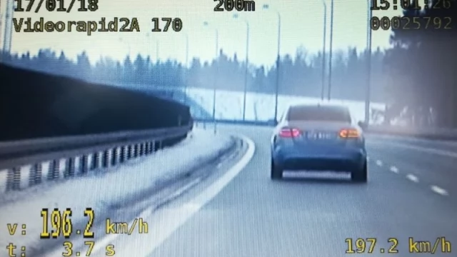 Tczew - 27 mandatów i zatrzymane prawo jazdy. Rekordzista przekroczył prędkość o 76 km/h!