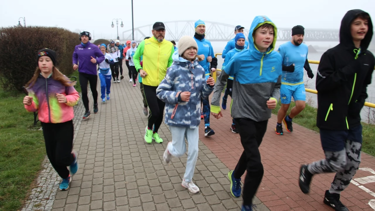 Tczew - Parkrun na niebiesko