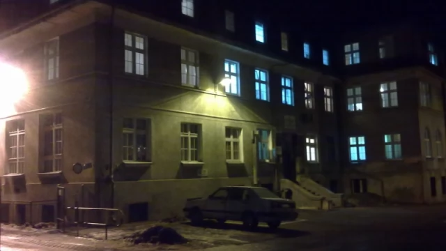 Tczew - Przepełniony szpital na Paderewskiego