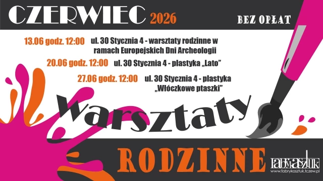 Tczew - Warsztaty rodzinne w Fabryce Sztuk