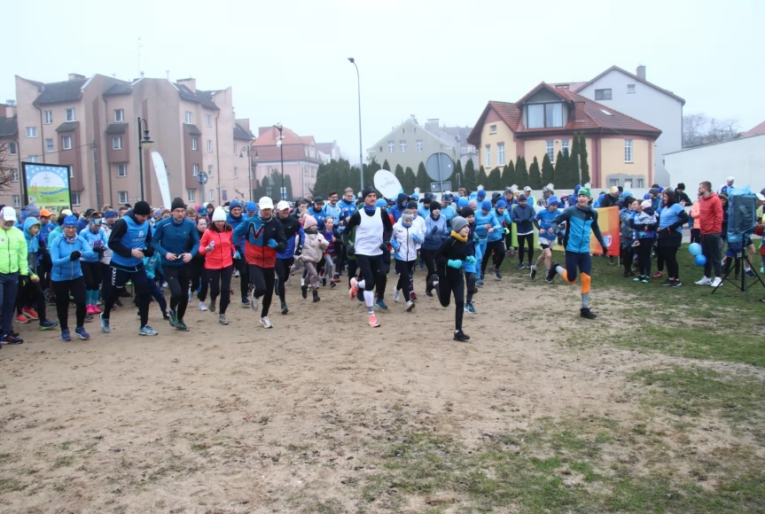 Tczew - Parkrun na niebiesko