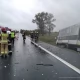 Tczew - Ciężarówka i osobówka zderzyły się na DK91. Dwie osoby ranne