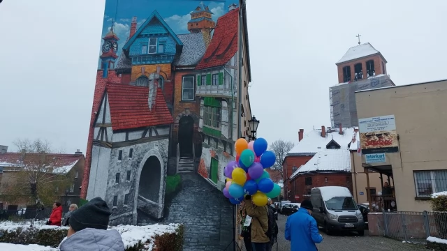 Tczew - Mural na Starym Mieście już gotowy