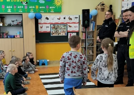 Tczew - Z przedszkolakami o bezpieczeństwie