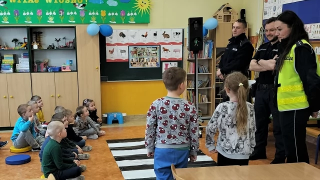 Tczew - Z przedszkolakami o bezpieczeństwie