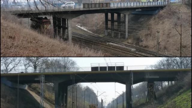 Tczew - Budowa wiaduktu w fotografiach