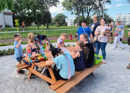 Tczew - Biblioteka plenerowa na Piotrowie