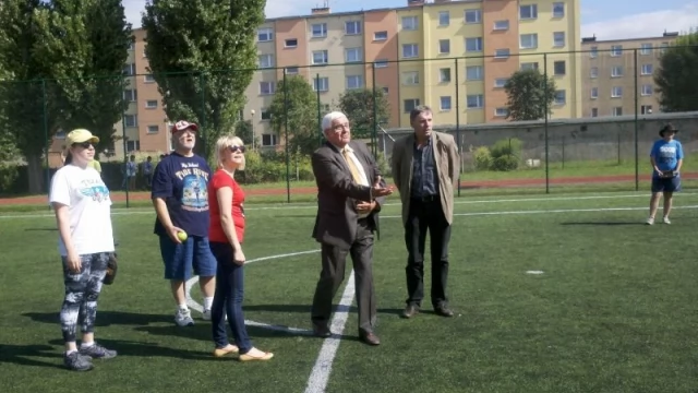 Tczew - Mecz baseballa i spotkanie z prezydentem na pożegnanie z Polską