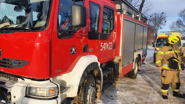 Tczew - Zderzenie osobówki z radiowozem