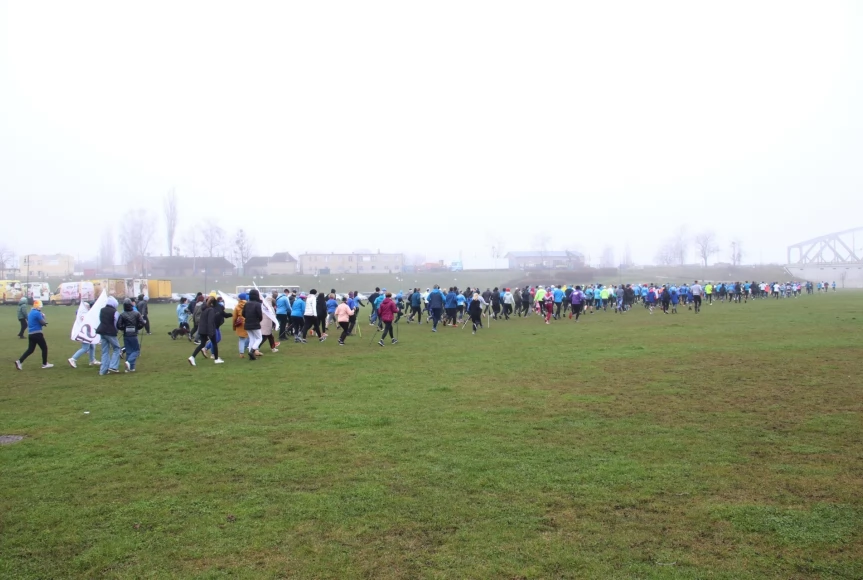 Tczew - Parkrun na niebiesko