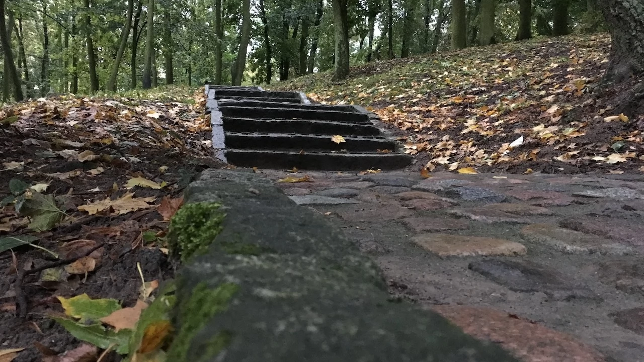 Tczew - Park Miejski jesienią z dnia 7.10.2016