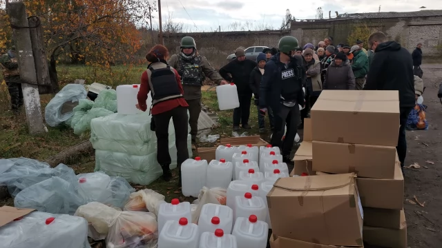 Tczew - Tczew dla Ukrainy wciąż pomaga, dotarł 20 km od linii frontu