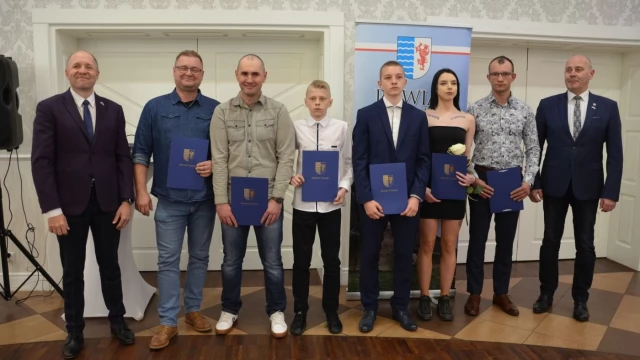 Tczew - Starosta nagrodził ludzi kultury i sportu