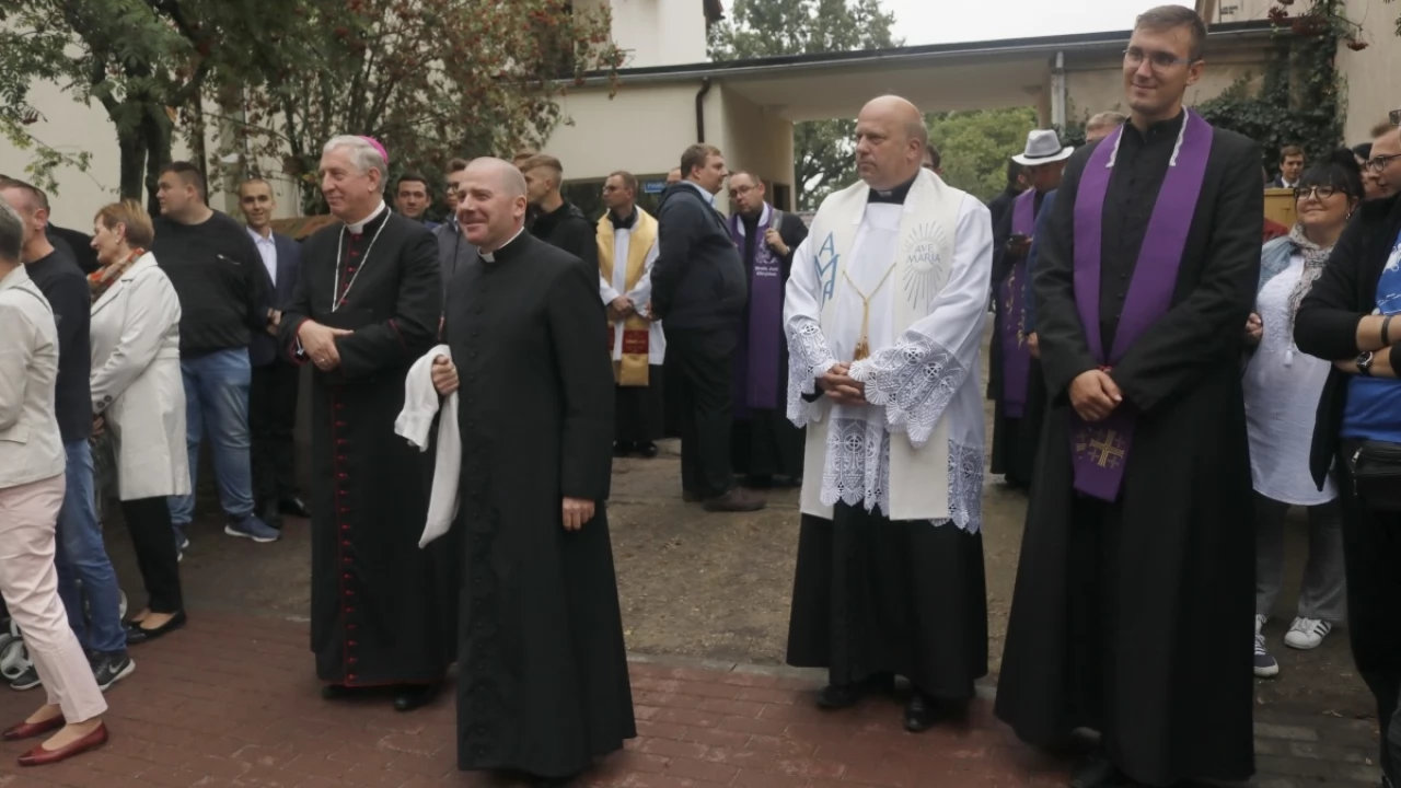 Tczew - Tczewianie na odpuście w Piasecznie