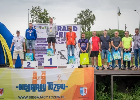 Tczew - Biegacze w hołdzie Kazimierzowi Piechowskiemu