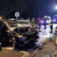 Tczew - DK 91. Zderzenie trzech aut, ranna m. in. kobieta w ciąży. Prawdopodobny sprawca bez uprawnień