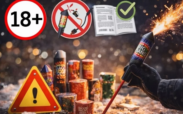 Tczew - Fajerwerki to nie zabawki. O bezpieczeństwie przed noworocznym pokazem